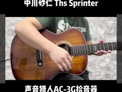 Equilibrador de guitarra acústica ABS ligero con indicador LED y sistema de doble bobina